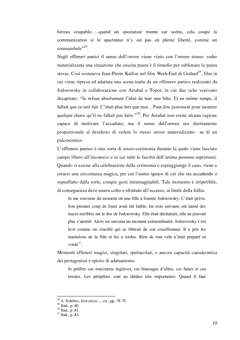 Anteprima della tesi: Fernando Arrabal y su ''Pánico'', Pagina 9