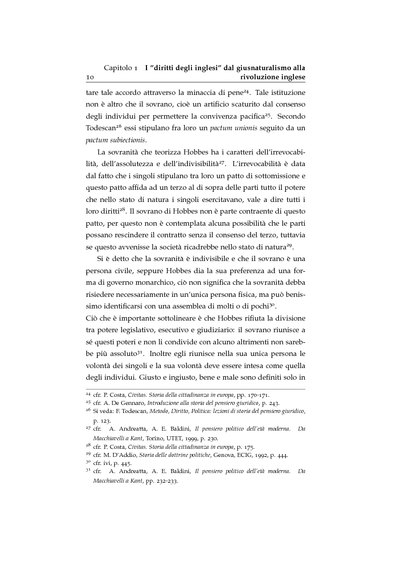 Anteprima della tesi: Storia ed evoluzione dei diritti fondamentali in Gran Bretagna: dal suddito inglese al cittadino europeo, Pagina 10