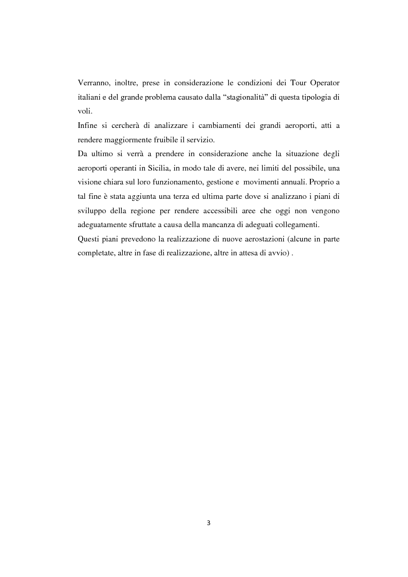 Anteprima della tesi: Lo sviluppo del prodotto charter: analisi, proposte e prospettive, Pagina 4