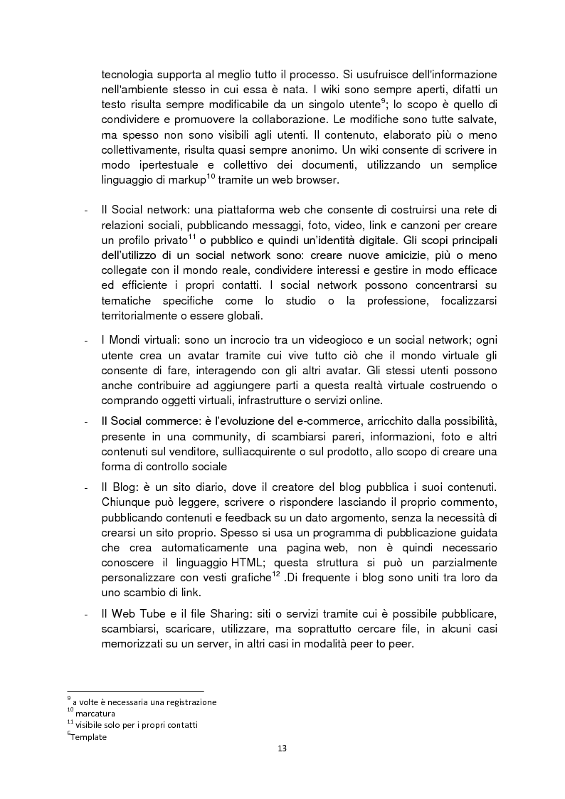 Anteprima della tesi: Web 2.0: rivoluzione o evoluzione, Pagina 7