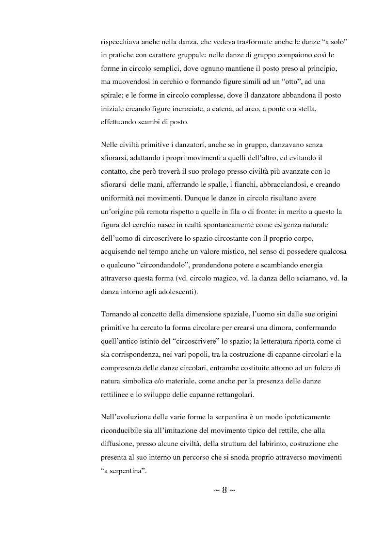 Anteprima della tesi: Come danza la psicosi: l'intervento danzaterapeutico nel trattamento delle psicosi, Pagina 8