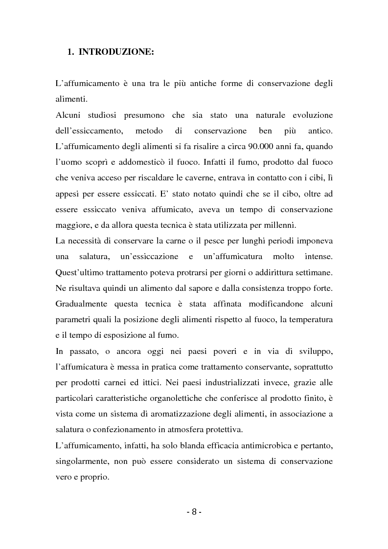 Anteprima della tesi: Idrocarburi policiclici aromatici (IPA) negli alimenti affumicati, Pagina 5