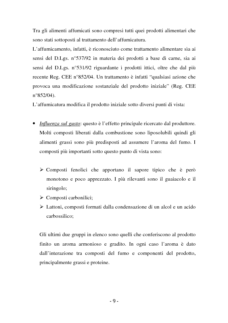 Anteprima della tesi: Idrocarburi policiclici aromatici (IPA) negli alimenti affumicati, Pagina 6