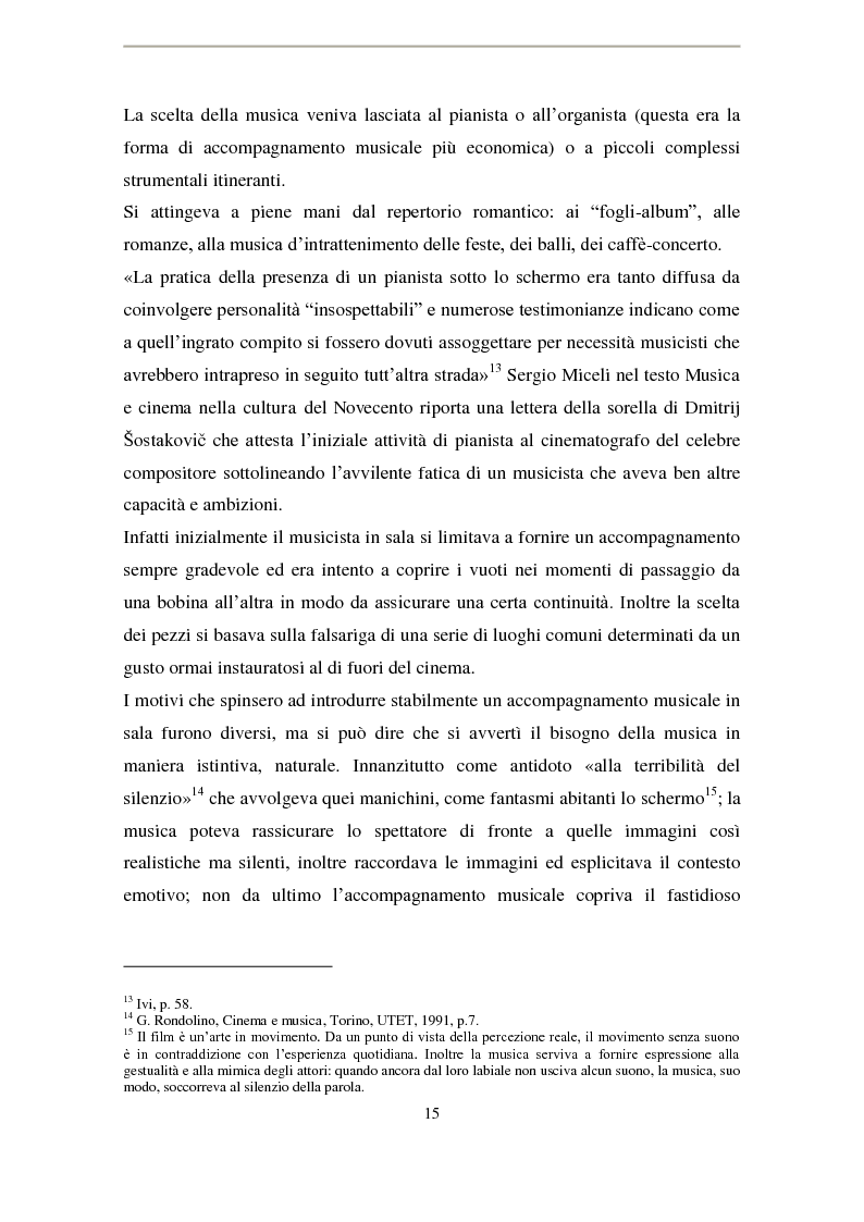 Estratto dalla tesi: La musica di Ennio Morricone nel cinema di Elio Petri: intertestualità in 'Indagine su un cittadino al di sopra di ogni sospetto'