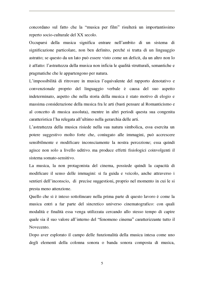 Anteprima della tesi: La musica di Ennio Morricone nel cinema di Elio Petri: intertestualità in 'Indagine su un cittadino al di sopra di ogni sospetto', Pagina 2