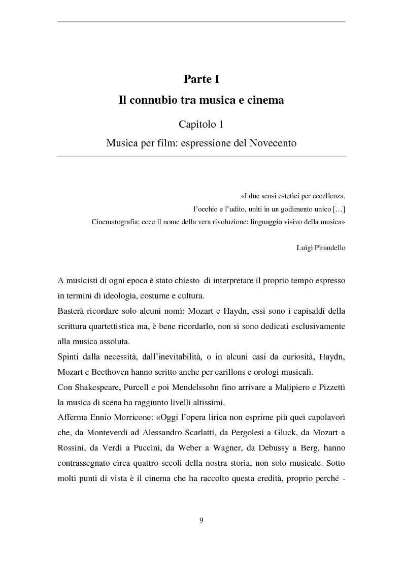 Anteprima della tesi: La musica di Ennio Morricone nel cinema di Elio Petri: intertestualità in 'Indagine su un cittadino al di sopra di ogni sospetto', Pagina 6