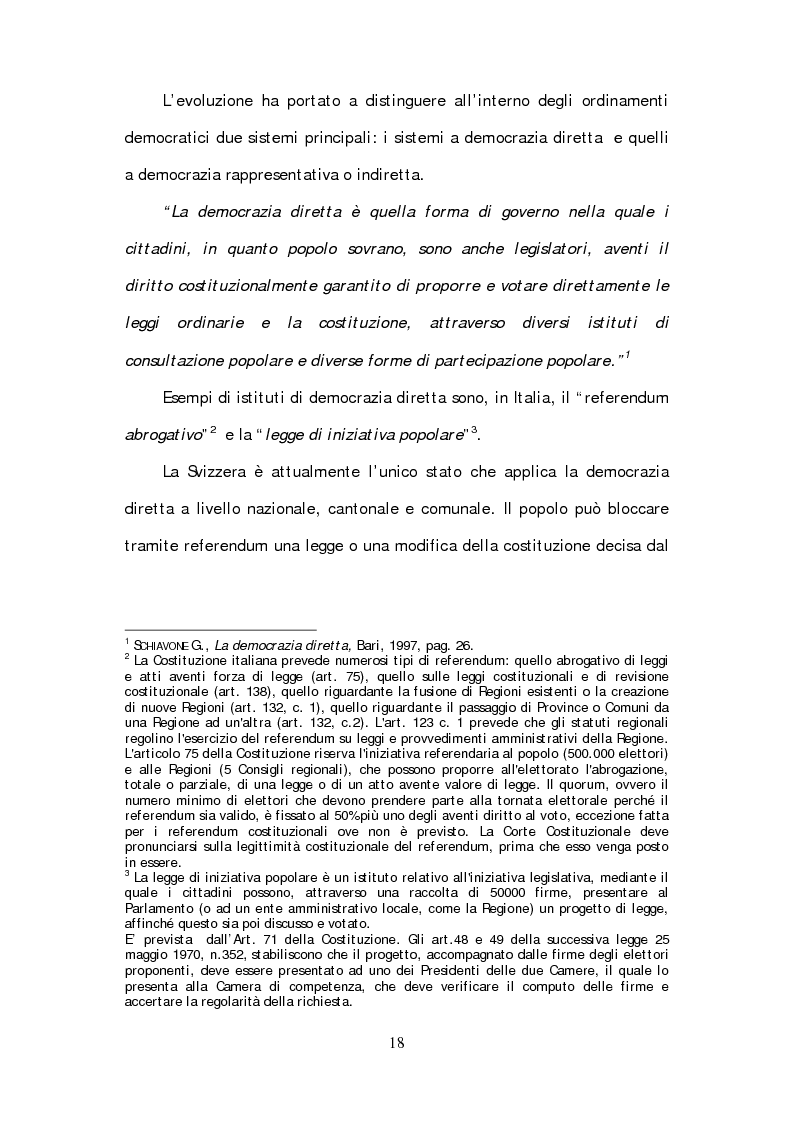 Anteprima della tesi: Lobbying strumento di democrazia partecipativa. Rappresentanza e tutela di interessi particolari nel panorama istituzionale europeo., Pagina 6