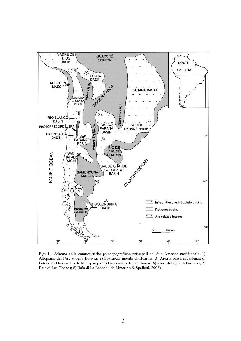 Anteprima della tesi: Analisi di rettili con adattamenti acquatici del Paleozoico Superiore del Brasile, Pagina 3