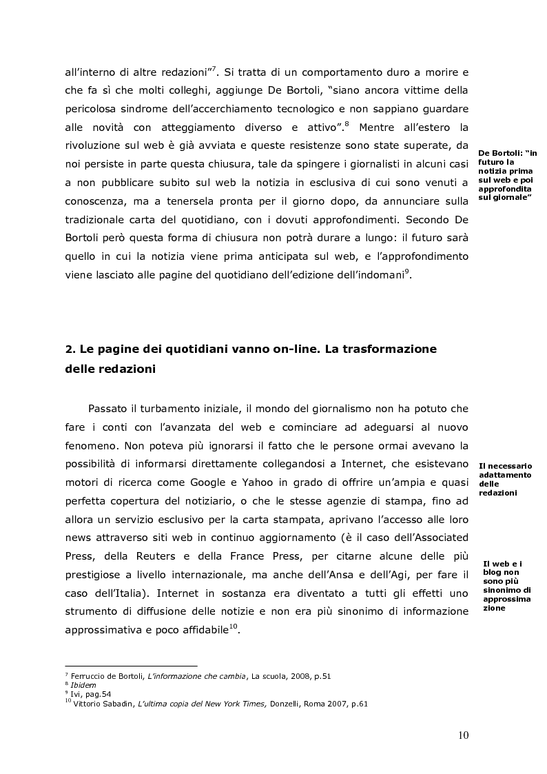 Anteprima della tesi: La crisi della carta stampata e i possibili sbocchi futuri, Pagina 7