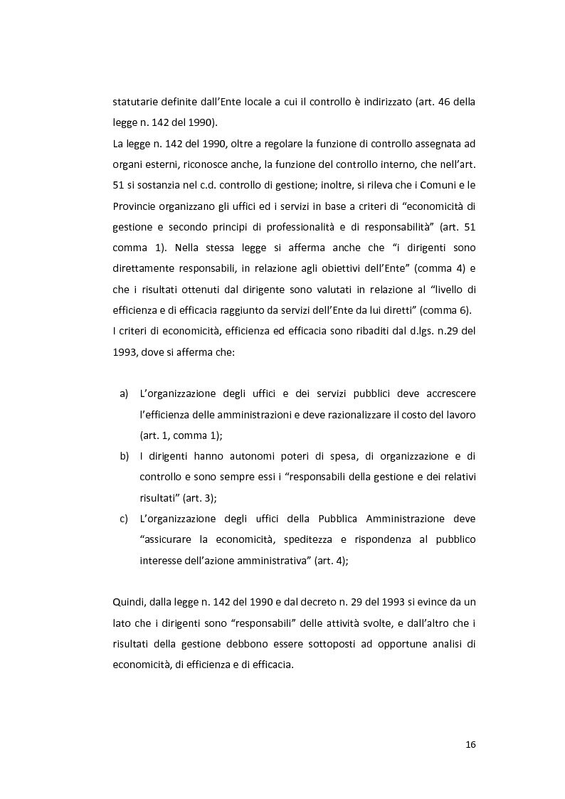 Anteprima della tesi: La Balanced Scorecard negli enti locali, Pagina 11