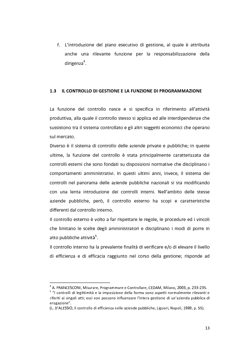 Anteprima della tesi: La Balanced Scorecard negli enti locali, Pagina 8