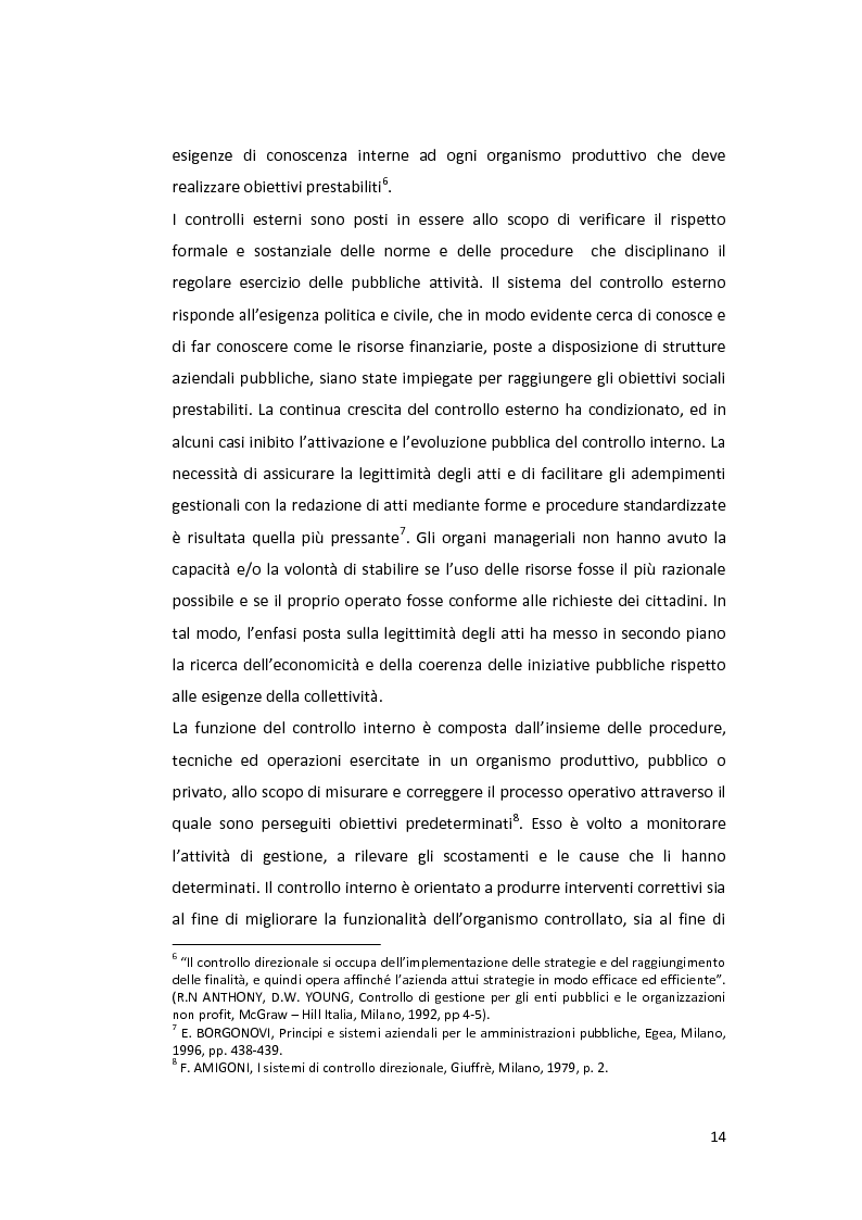 Anteprima della tesi: La Balanced Scorecard negli enti locali, Pagina 9