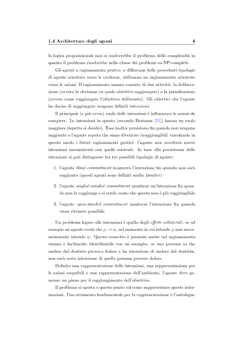 Anteprima della tesi: Organizzazione e ruoli in JADE: architettura BOID per la coordinazione, Pagina 8