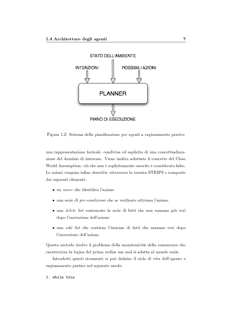 Anteprima della tesi: Organizzazione e ruoli in JADE: architettura BOID per la coordinazione, Pagina 9