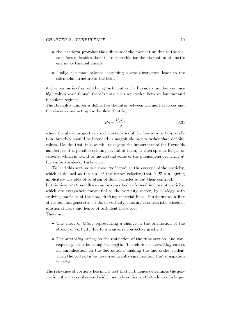 Anteprima della tesi: Direct Numerical Simulation of a turbulent premixed bunsen flame:Fractal Analysis of the flame front, Pagina 5