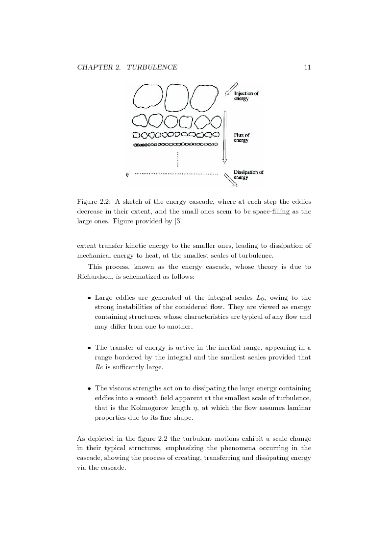 Anteprima della tesi: Direct Numerical Simulation of a turbulent premixed bunsen flame:Fractal Analysis of the flame front, Pagina 6