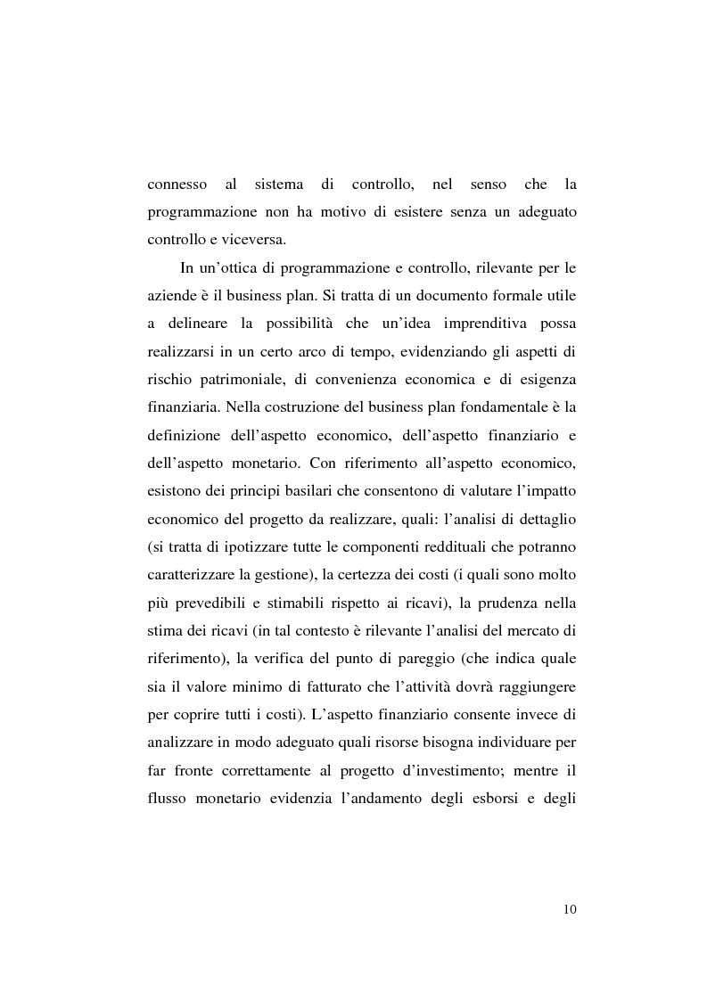 Anteprima della tesi: Il business plan nelle aziende teatrali. Il caso: ''La Divina Commedia. L'Opera.'', Pagina 2