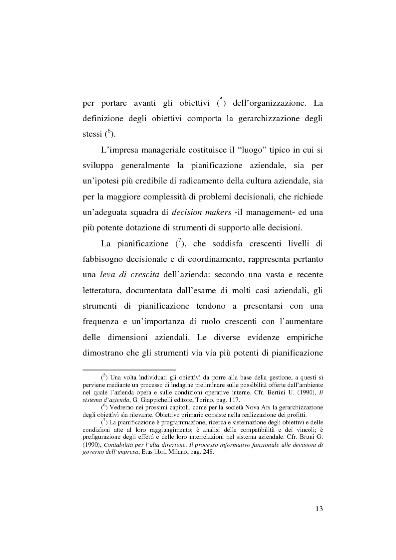 Anteprima della tesi: Il business plan nelle aziende teatrali. Il caso: ''La Divina Commedia. L'Opera.'', Pagina 5