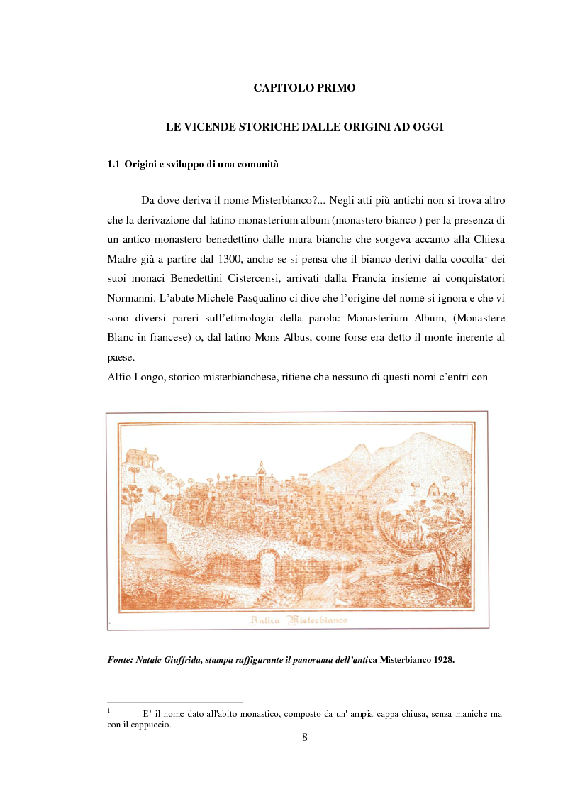 Anteprima della tesi: Da piccolo borgo rurale a grosso centro commerciale: il caso di Misterbianco, Pagina 4