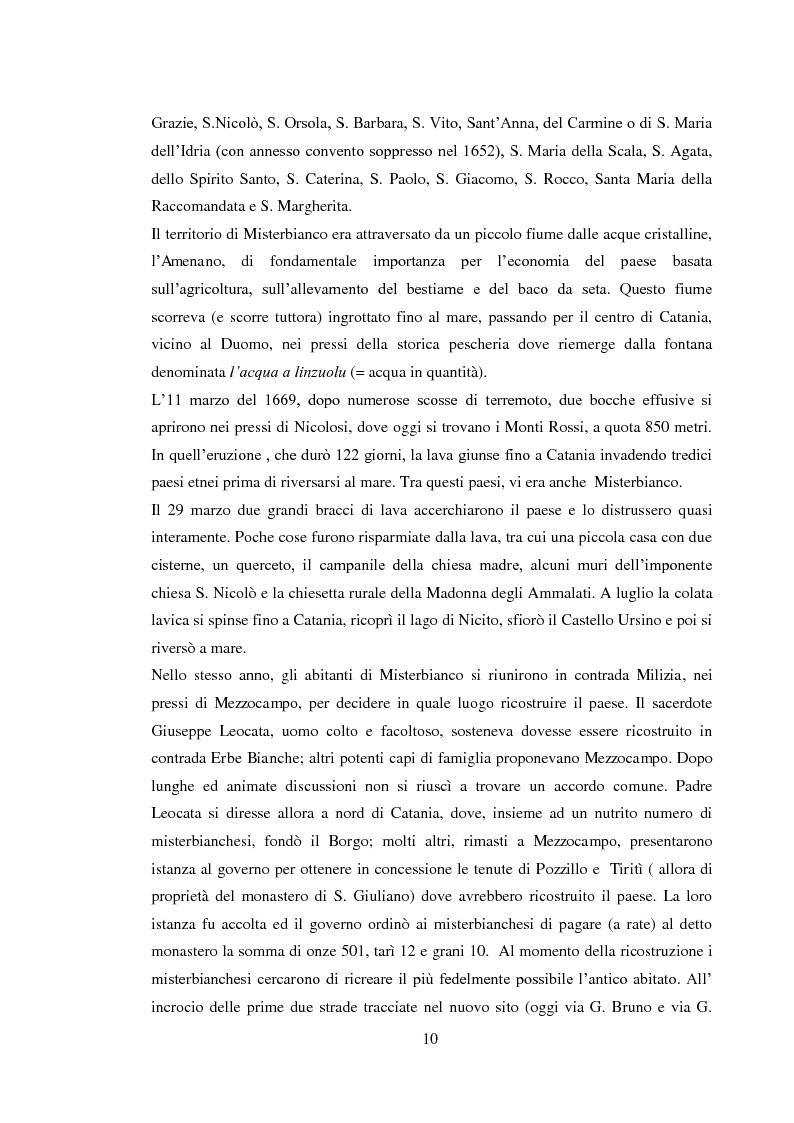 Anteprima della tesi: Da piccolo borgo rurale a grosso centro commerciale: il caso di Misterbianco, Pagina 6