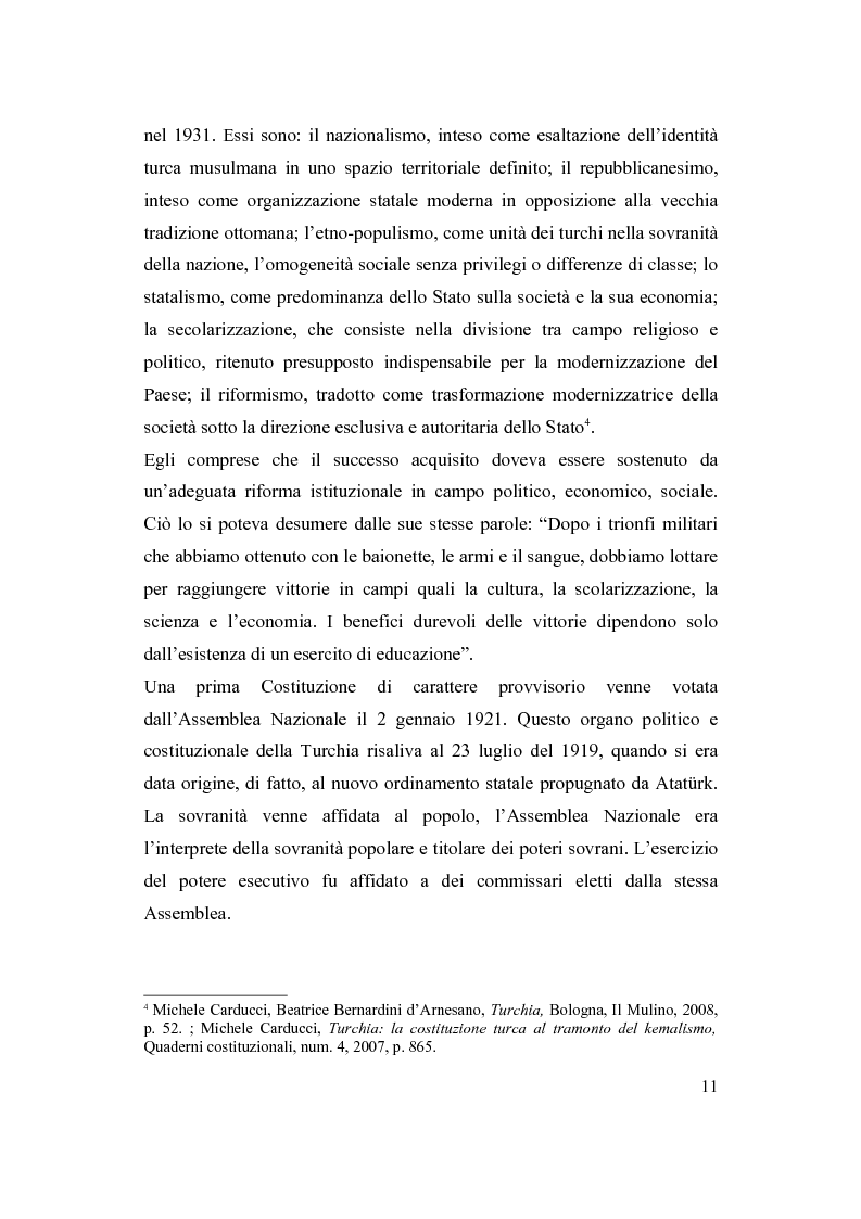 Anteprima della tesi: La Turchia e l'Europa, Pagina 5