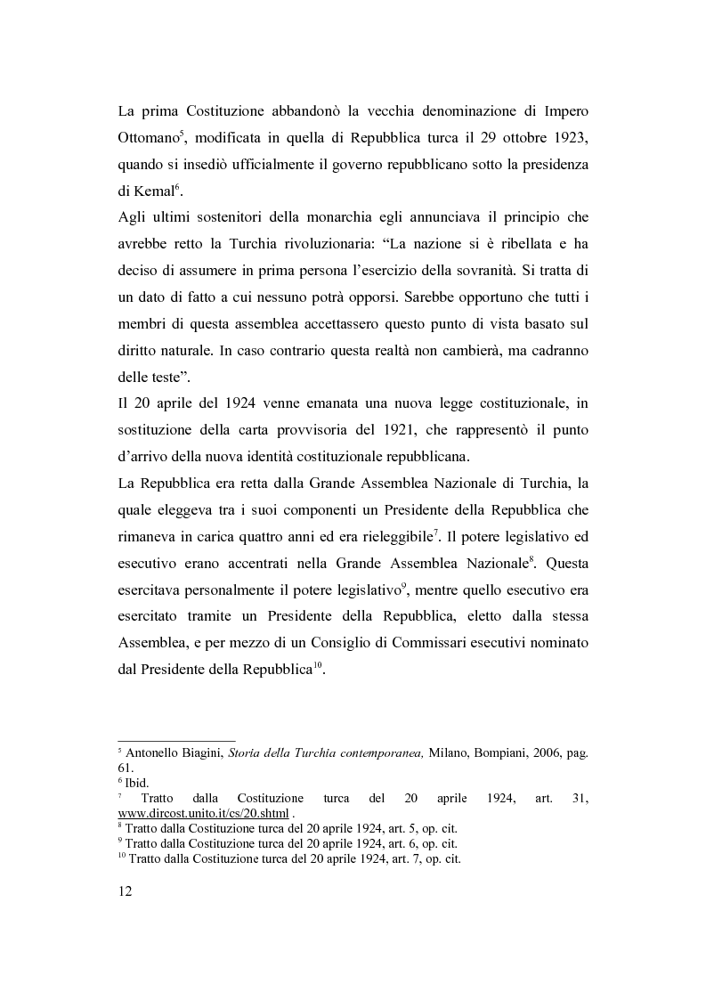 Anteprima della tesi: La Turchia e l'Europa, Pagina 6