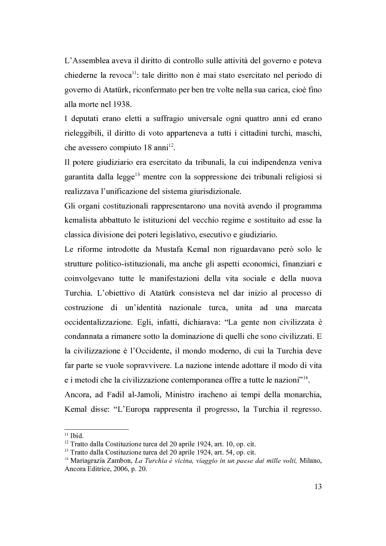 Anteprima della tesi: La Turchia e l'Europa, Pagina 7