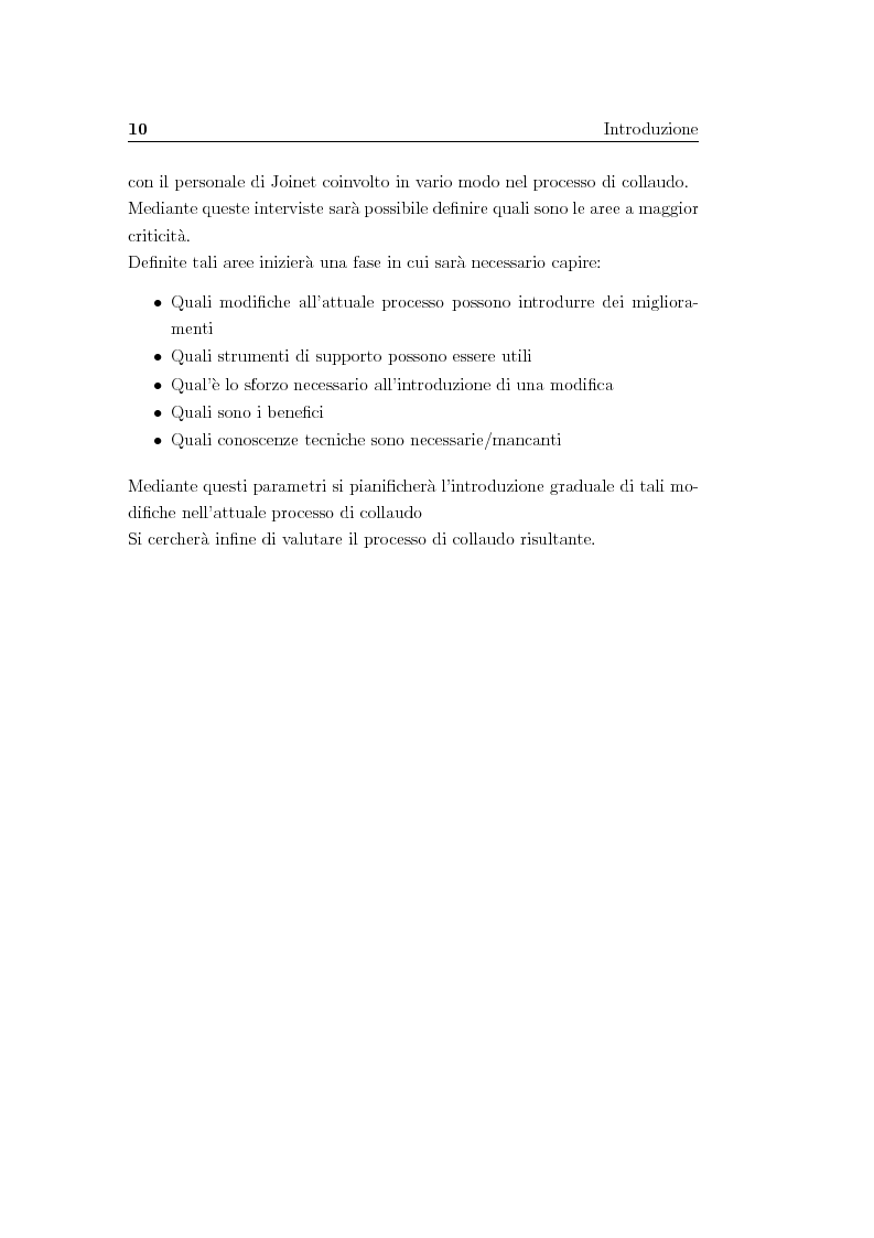 Anteprima della tesi: Strumenti e Best Practice per la gestione del collaudo in scenari reali, Pagina 2