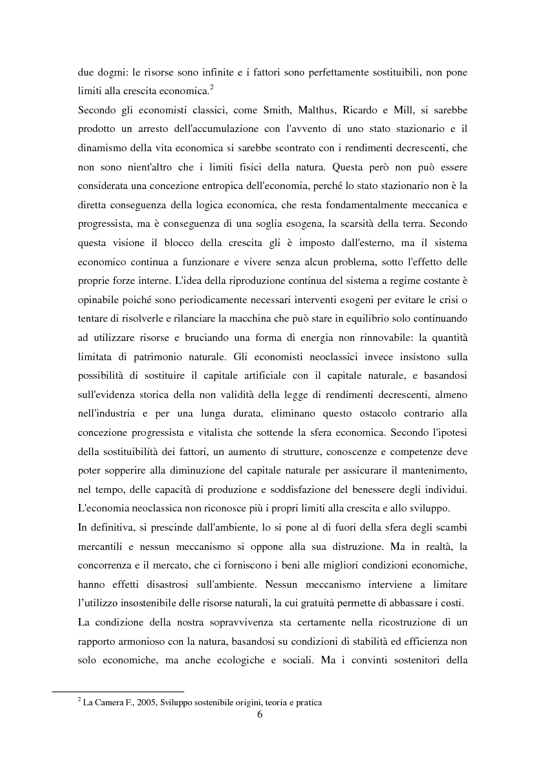 Anteprima della tesi: Economia e ambiente: riflessioni su decrescita ed esperienze concrete, Pagina 4