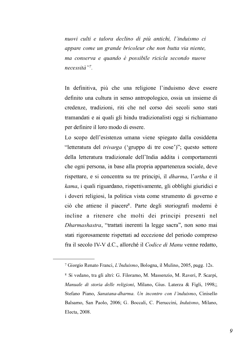Anteprima della tesi: Essere donna in India oggi, Pagina 6