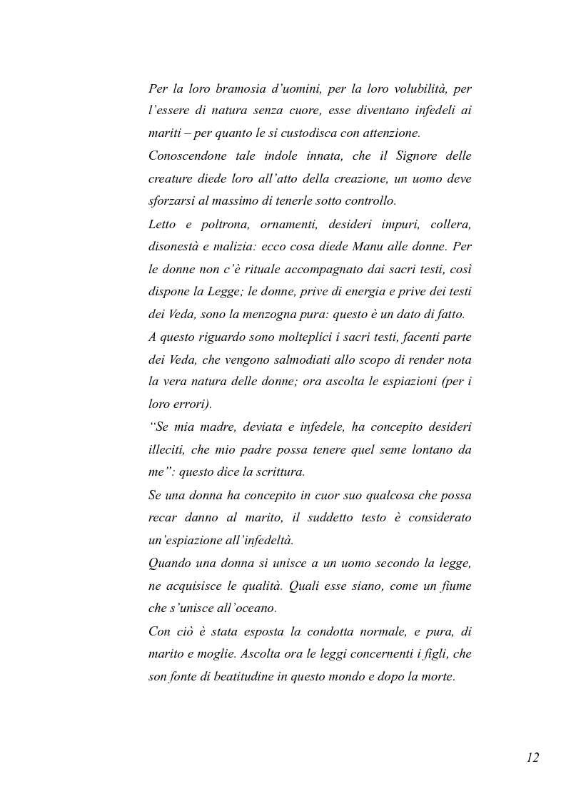 Anteprima della tesi: Essere donna in India oggi, Pagina 9