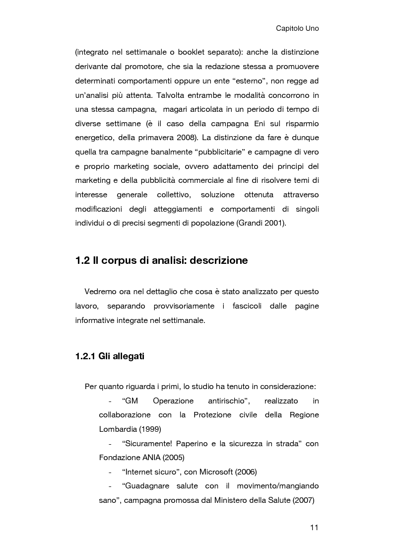 Anteprima della tesi: Le campagne di comunicazione sociale su Topolino: analisi di caso e valutazione dell'efficacia, Pagina 7