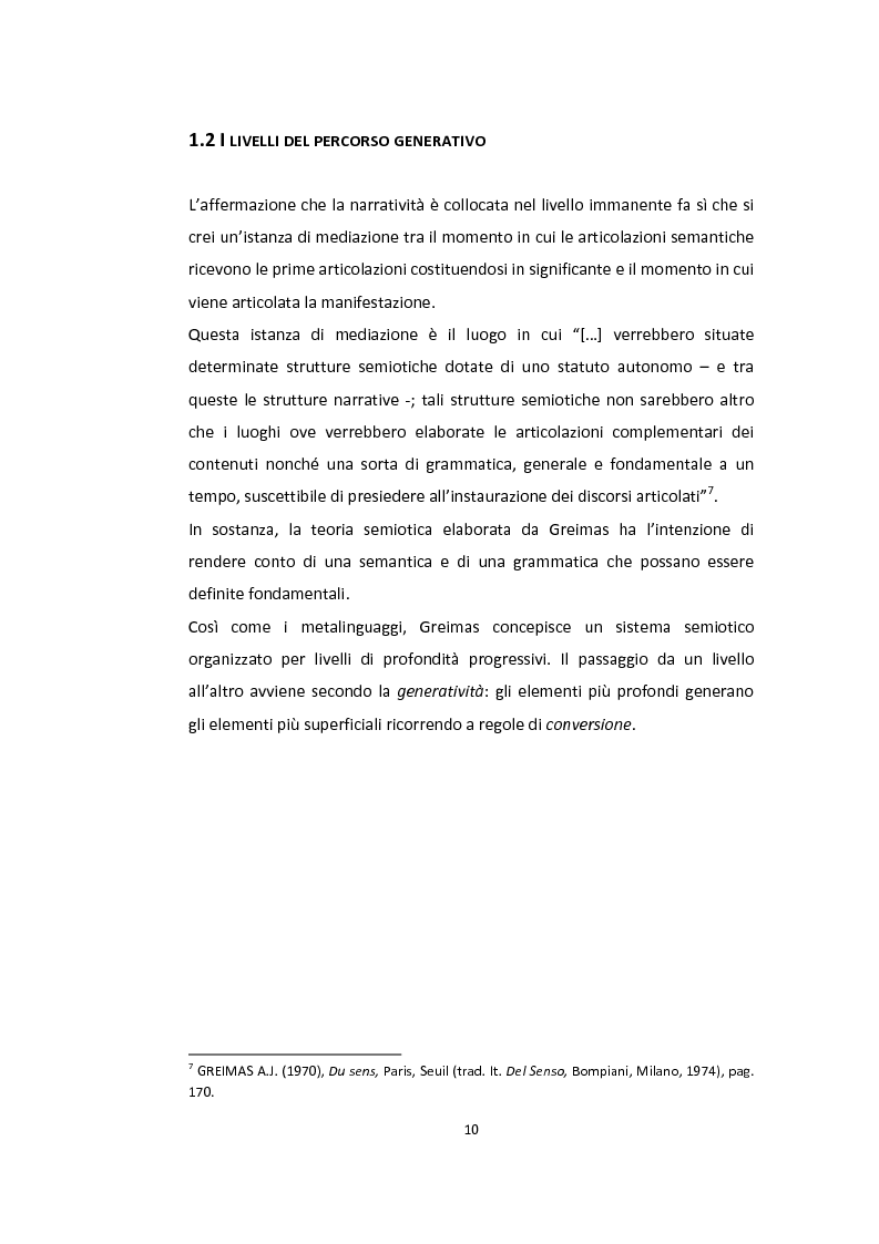 Anteprima della tesi: Semiotica a quattro ruote. Spazialità e valorizzazioni negli spot delle automobili., Pagina 8