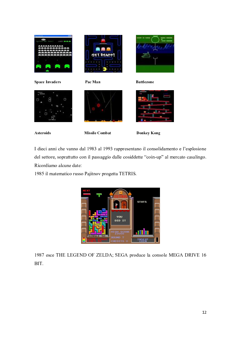 Anteprima della tesi: Il consumo femminile di videogame. Analisi di esperienze videoludiche di un gruppo di videogiocatrici venete., Pagina 10