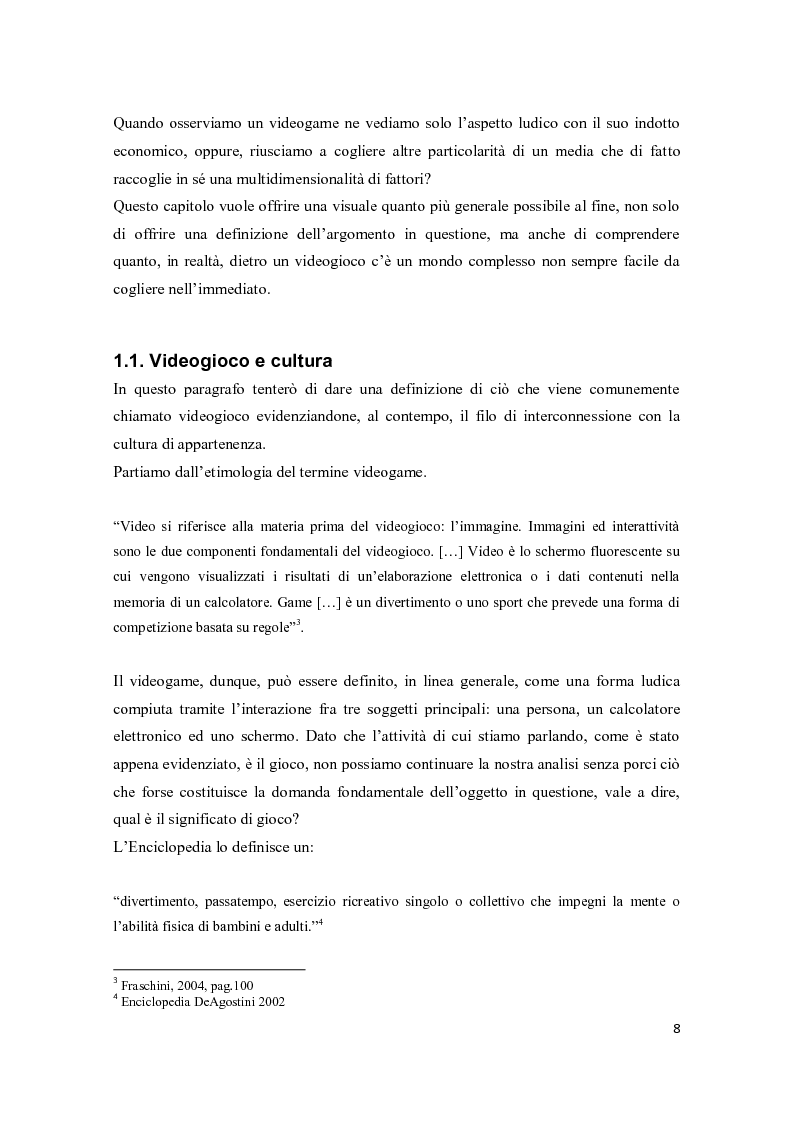 Anteprima della tesi: Il consumo femminile di videogame. Analisi di esperienze videoludiche di un gruppo di videogiocatrici venete., Pagina 6