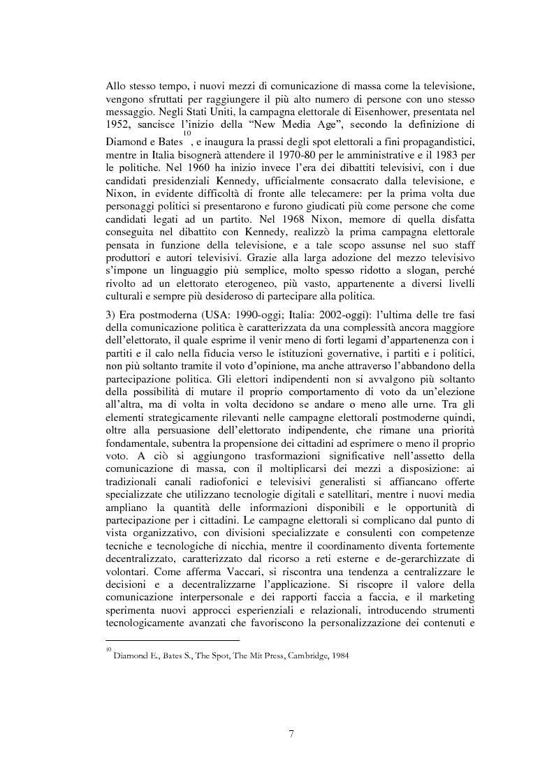 Anteprima della tesi: Il ruolo di Internet nella campagna elettorale per le elezioni presidenziali americane del 2008, Pagina 5
