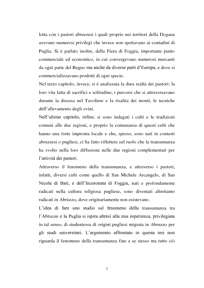 Anteprima della tesi: La cultura pastorale tra Puglia e Abruzzo, Pagina 2