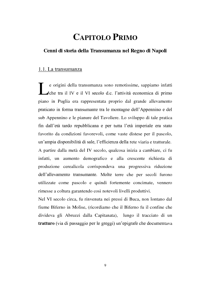 Anteprima della tesi: La cultura pastorale tra Puglia e Abruzzo, Pagina 4