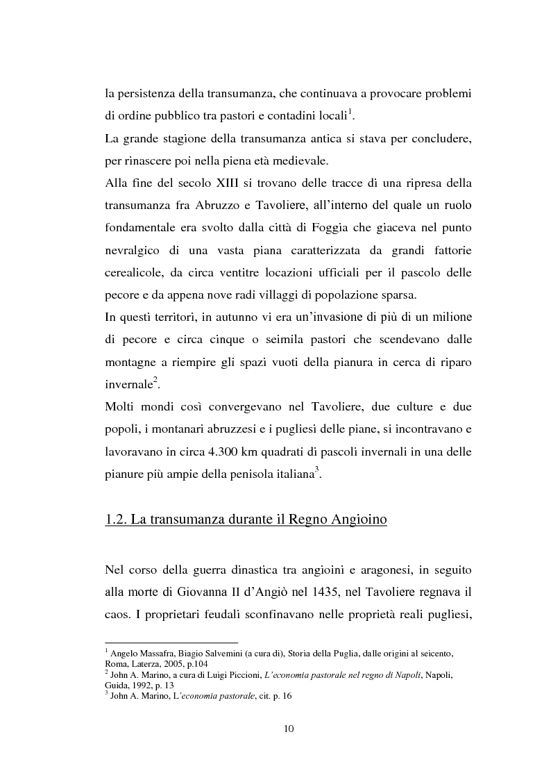 Anteprima della tesi: La cultura pastorale tra Puglia e Abruzzo, Pagina 5