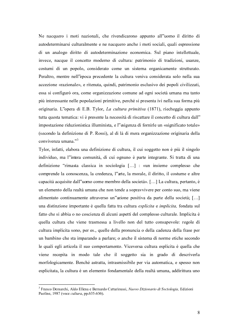 Anteprima della tesi: Viaggio nell'organizzazione attraverso il veicolo della cultura, Pagina 3