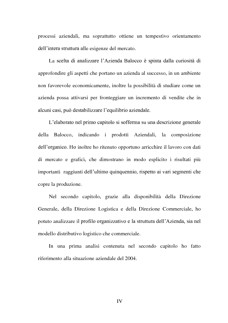 Anteprima della tesi: Impatto dei volumi di vendita sulla distribuzione aziendale: il caso Balocco S.p.A., Pagina 2