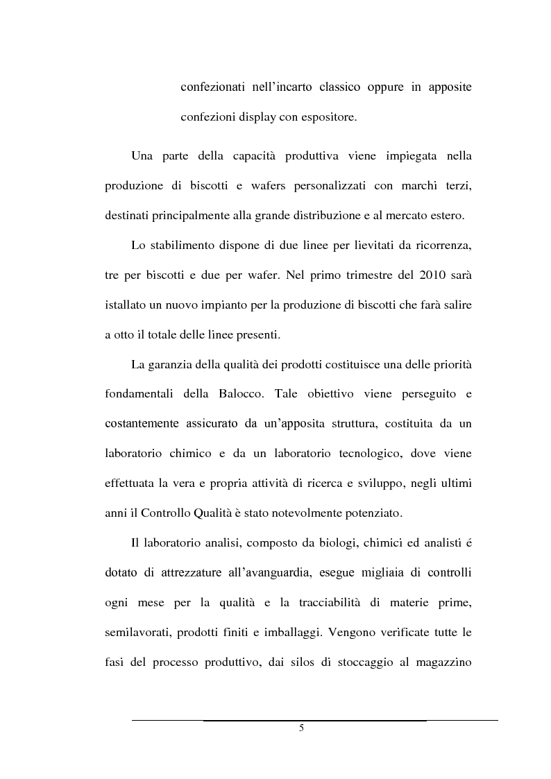 Anteprima della tesi: Impatto dei volumi di vendita sulla distribuzione aziendale: il caso Balocco S.p.A., Pagina 8