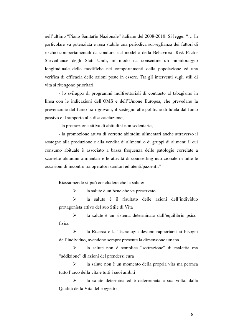 Anteprima della tesi: Valutazione dell'efficacia dell'intervento sullo stile di vita in pazienti affetti da sclerosi multipla: risultati preliminari, Pagina 4