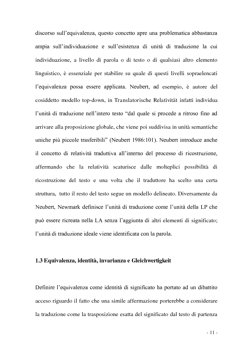 Anteprima della tesi: Problemi e/o difficoltà nella traduzione specializzata in ambito bancario, Pagina 6