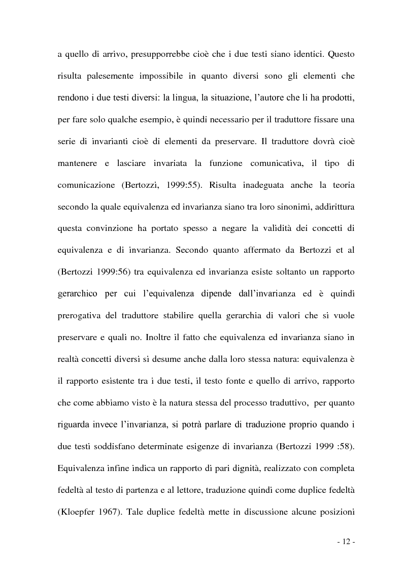 Anteprima della tesi: Problemi e/o difficoltà nella traduzione specializzata in ambito bancario, Pagina 7