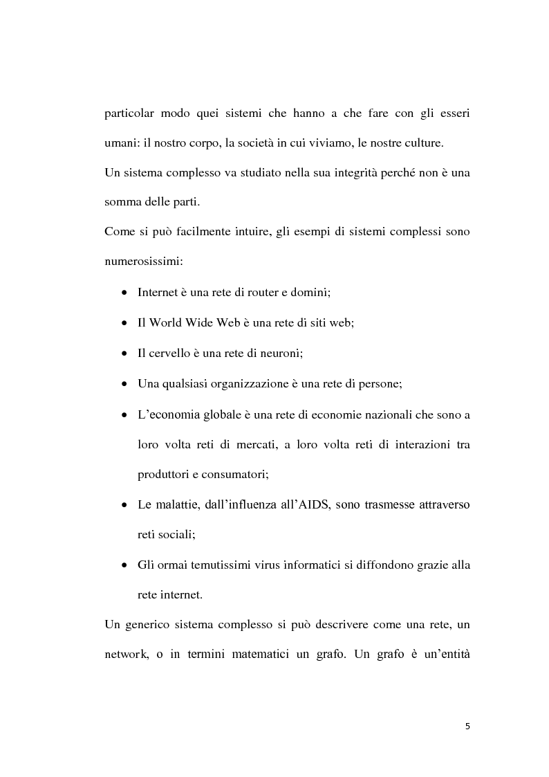 Anteprima della tesi: Stima adattativa dei guadagni di accoppiamento in una rete di sistemi dinamici sincronizzati, Pagina 3