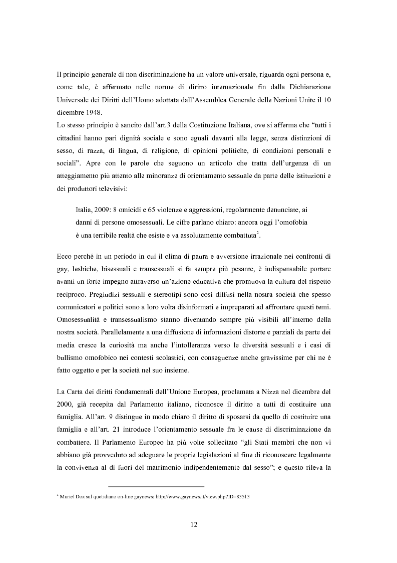 Anteprima della tesi: ''Il vizietto delle piume di struzzo'' - Vecchi stereotipi e nuovi omosessuali nelle rappresentazioni di cinema e televisione, Pagina 2