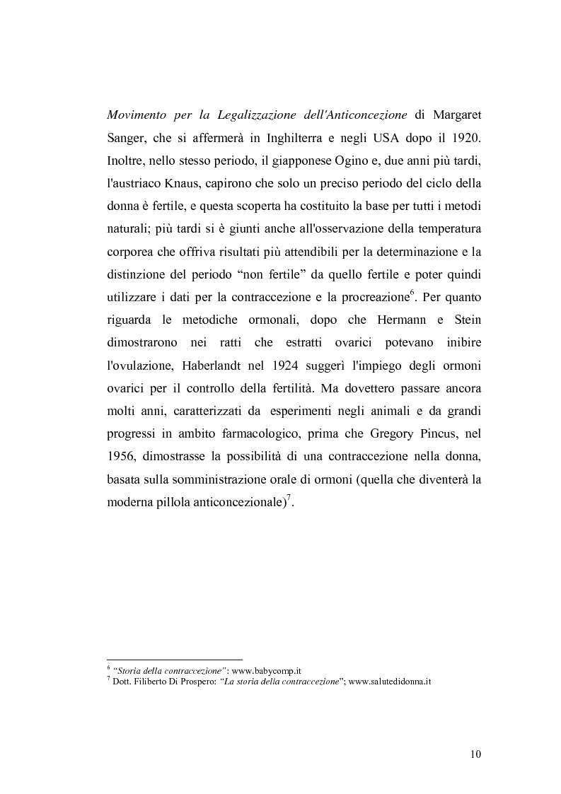 Anteprima della tesi: La contraccezione: ruolo dell'ostetrica nell'educazione contraccettiva in età adolescenziale, Pagina 7