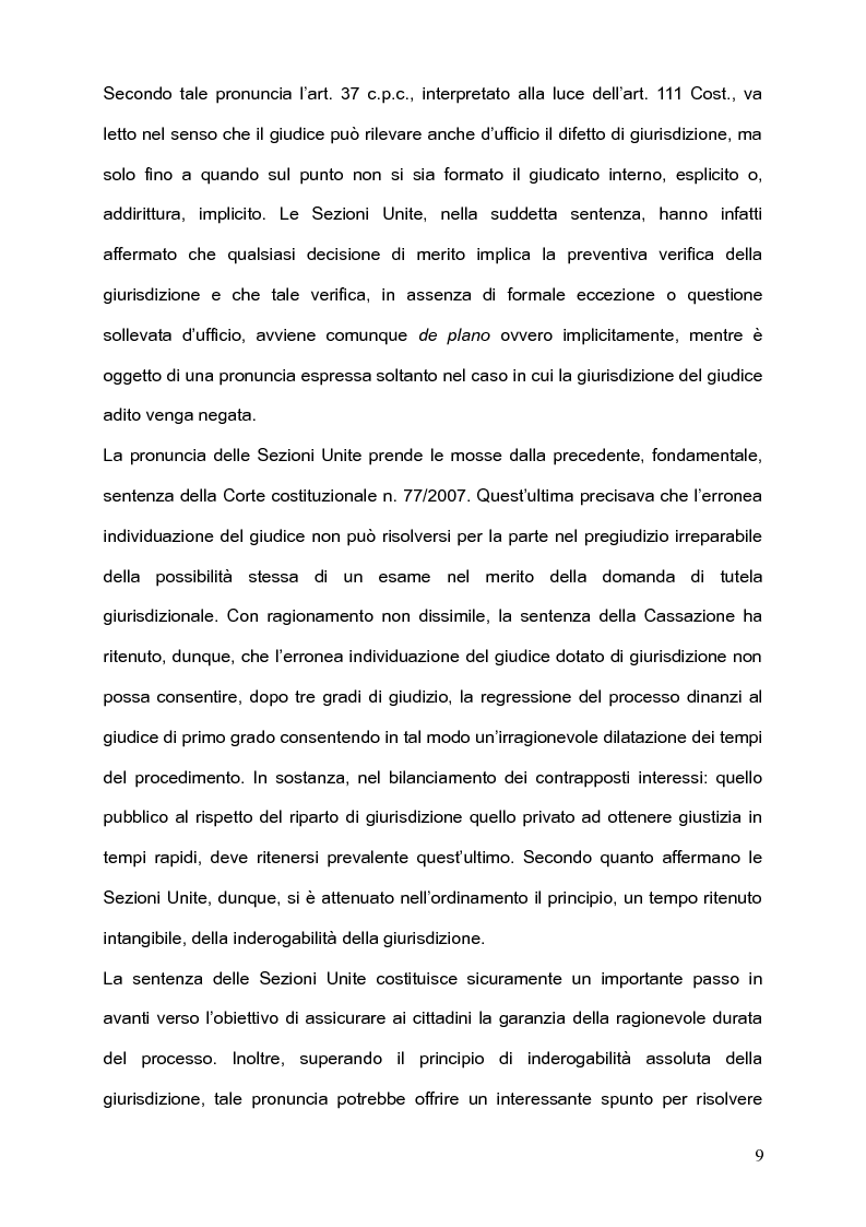 Anteprima della tesi: Per l'unità della giurisdizione, Pagina 5