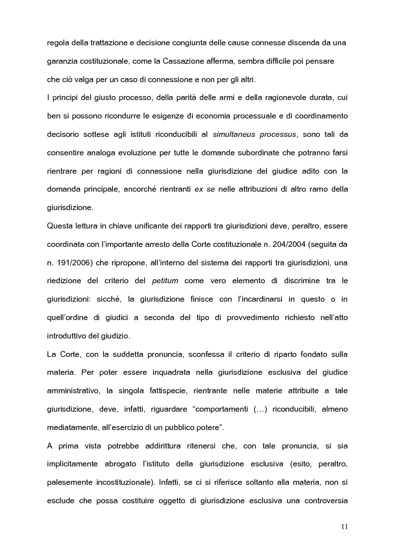 Anteprima della tesi: Per l'unità della giurisdizione, Pagina 7